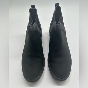 Merrell Black Slip-On waterproof Ankle Boots